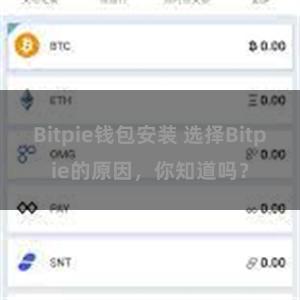 Bitpie钱包安装 选择Bitpie的原因，你知道吗？