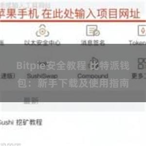 Bitpie安全教程 比特派钱包：新手下载及使用指南