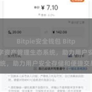 Bitpie安全钱包 Bitpie钱包：打造数字资产管理生态系统，助力用户安全存储和便捷交易。