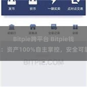 Bitpie跨平台 Bitpie钱包：资产100%自主掌控，安全可靠。