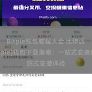 Bitpie钱包教程大全 比特派(Bitpie)钱包下载指南：一站式安装体验