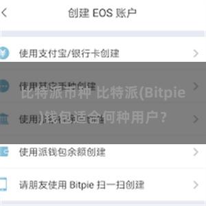 比特派币种 比特派(Bitpie)钱包适合何种用户？